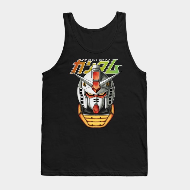 gundam rx 78 Tank Top by opoyostudio